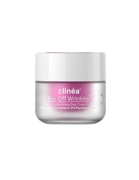 Clinea Bak Off Wrinkles Light Spf 20 Intensive anti-aging day cream with a light texture and SPF 20