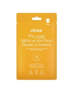 Clinea Illuminating Biocellulose Face Mask Μάσκα προσώπου...