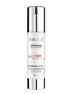 Froika Premium Sunscreen Face Sun Cream SPF50 with Color...