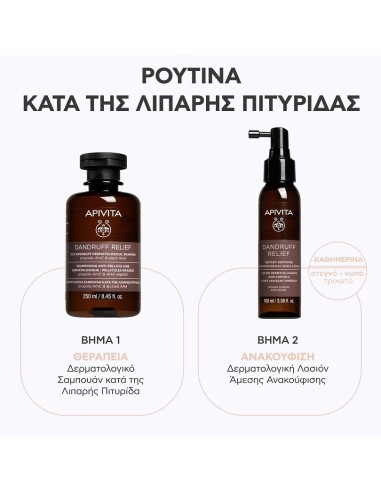 Apivita Dandruff Relief Δερματολογικό Σαμπουάν...