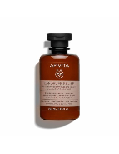Dandruff Relief Δερματολογικό Σαμπουάν κατά της Ξηροδερμίας με Propolis AmC & Φυτικό AHA 250ml