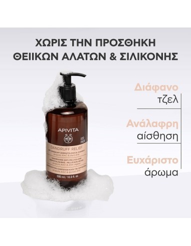 Apivita Dandruff Relief Δερματολογικό Σαμπουάν...