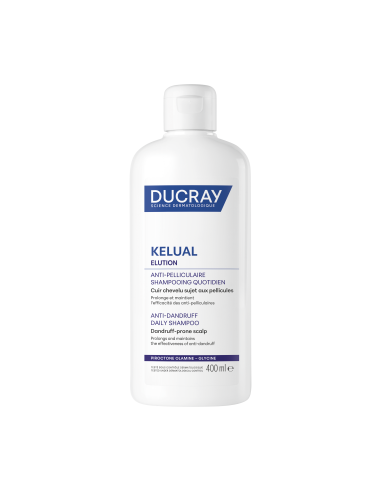 DUCRAY ELUTION Anti-Dandruff, Daily Shampoo 400ml