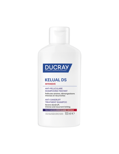 Ducray Kelual DS Intensive Shampoo for Severe Dandruff & Intense Itching 100ml