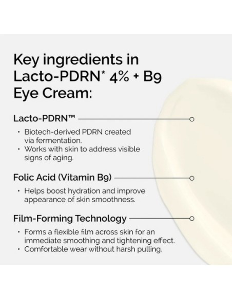 The Ordinary Lacto-PDRN™ 4% + B9 Eye Cream – Nourishing Eye Cream for Firming, Hydrating, and Lifting the Eye Area (15mL)
