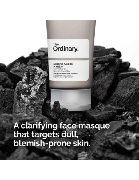 The Ordinary Salicylic Acid 2% Masque Καθαριστική+Απολεπιστική Μάσκα Προσώπου για Θαμπό με Ατέλειες Επιδερμίδα 50mL