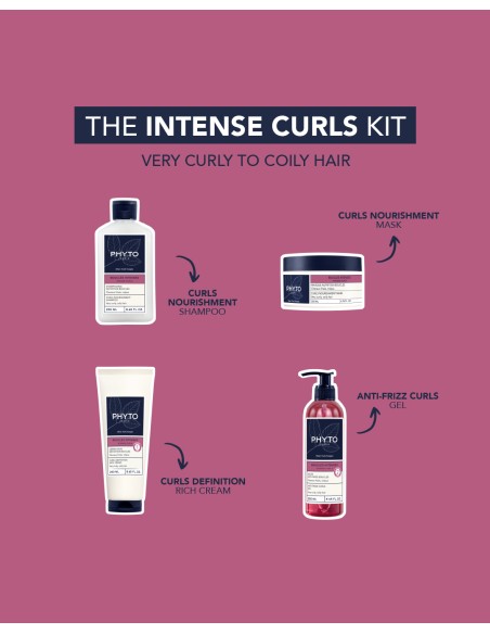 Phyto Paris Boucles Intenses Curls Definition Rich Cream-Πλούσια Κρέμα Φορμαρίσματος για Μπούκλες 250ml