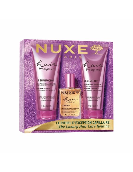 Nuxe The Luxury Hair Care Routine Με High Shine Shampoo 200mL, Pre-Shampoo Nourishing Mask 30mL+High Shine Conditioner 200mL