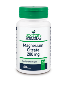 DOCTOR'S FORMULA MAGNESIUM CITRATE 60 Tabs 200mg