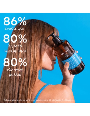 Apivita Hyaluronic Hydra Moisturizing Shampoo...