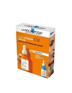 La Roche-Posaay Promo Pure Vitamin C12 Serum 30mL & Δώρο...