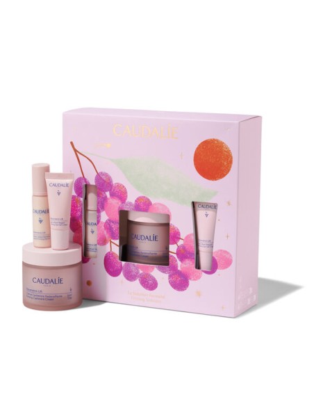 Caudalie Resveratrol-Lift Firming Solution Set 3Piece Facial Firming and Anti-Aging Set