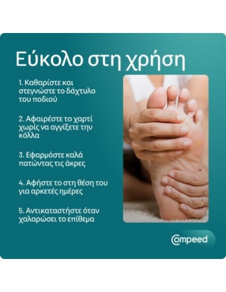 Compeed Moisturizing Plasters 6 Pieces