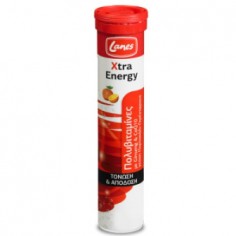 LANES EFF MULTI XTRA ENERGY GRAPEFR 20tabs