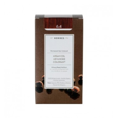 ΚΟΡΡΕΣ ΒΑΦΗ ARGAN  6.4 ΞΑΝΘΟ ΣΚΟΥΡΟ ΧΑΛΚΙΝΟ 75ml