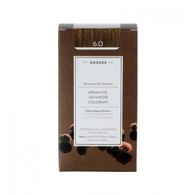 ΚΟΡΡΕΣ ΒΑΦΗ ARGAN  6.0 ΞΑΝΘΟ ΣΚΟΥΡΟ ΦΥΣΙΚΟ 75ml