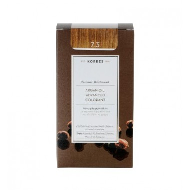 ΚΟΡΡΕΣ ΒΑΦΗ ARGAN  7.3 ΞΑΝΘΟ ΜΕΛΙ 75ml