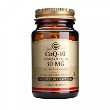 SOLGAR COENZYME Q-10  30mg veg. 30caps 