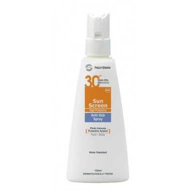 FREZYDERM Sun Spray Anti-Seb 30spf 150ml