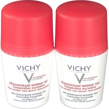 VICHY DEO ROLL-ON ΠΟΛΥ ΕΝΤΟΝΗ ΕΦΙΔΡΩΣΗ 72H 2τμχ.