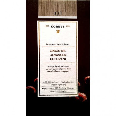 ΚΟΡΡΕΣ ΒΑΦΗ ARGAN 10.1 ΞΑΝΘΟ ΠΛΑΤΙΝΑΣ ΣΑΝΤΡΕ 75ml
