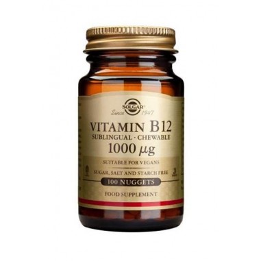 SOLGAR  B-12 1000μg chewable 100s
