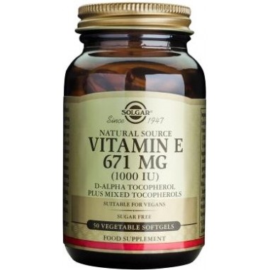 SOLGAR E 1000i.u.  50softgels 