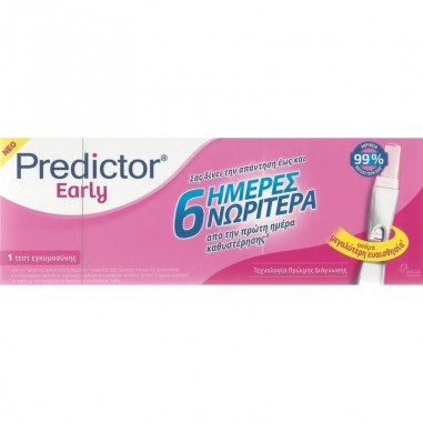 PREDICTOR TEST EARLY 6 DAYS  1τμχ