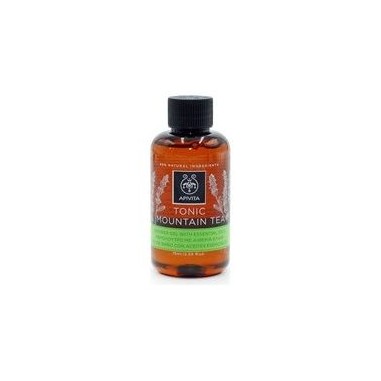 APIVITA MINI SHOWER GEL Tonic Mountain Tea 75ml