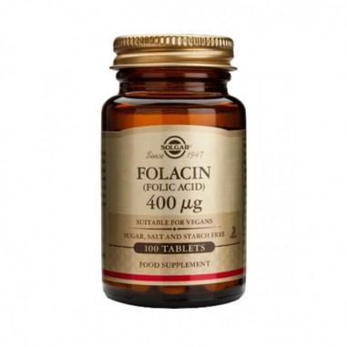 SOLGAR FOLIC ACID 400μg 100caps
