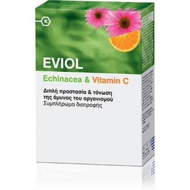 EVIOL Echinacea & Vitamin C 60caps