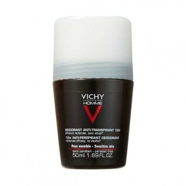 VICHY HOMME DEO ROLL-ON 72h ΕΝΤΟΝΗ ΕΦΙΔΡΩΣΗ 50ML