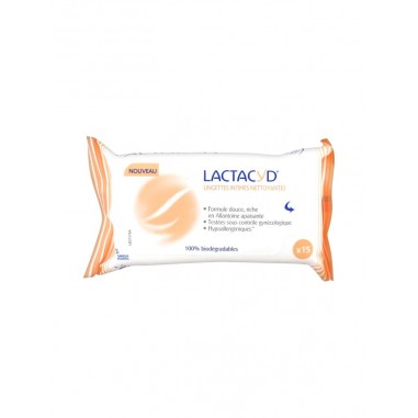 LACTACYD INTIMATE WIPES 15TMX