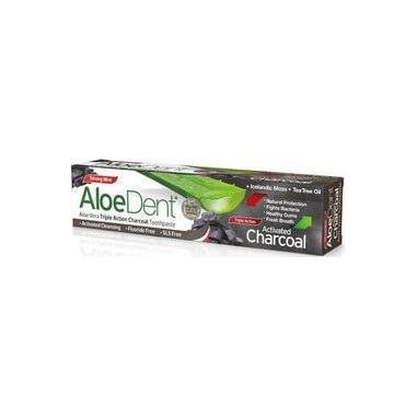 OPTIMA ALOEDENT CHARCOAL TOOTHPASTE 100ml
