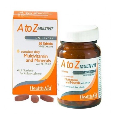 HEALTH AID A to Z MULTIVIT 30 tablets